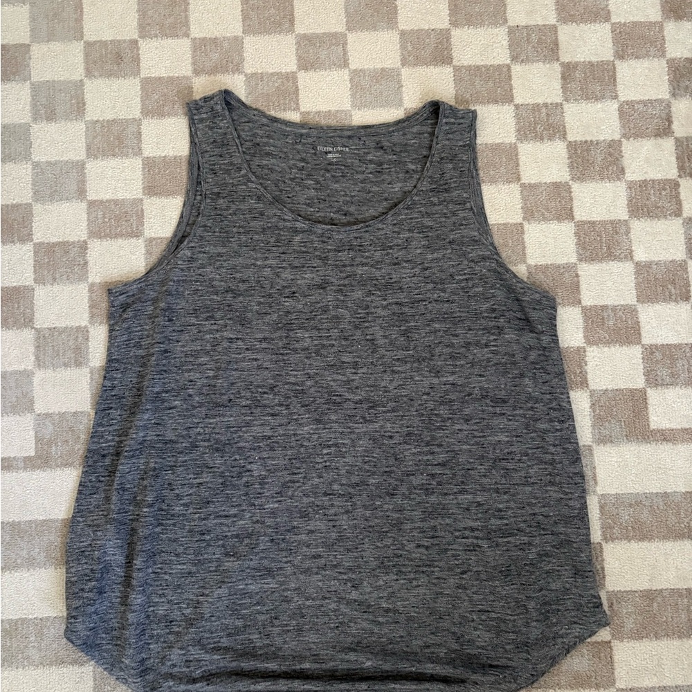Gray Sleeveless Top